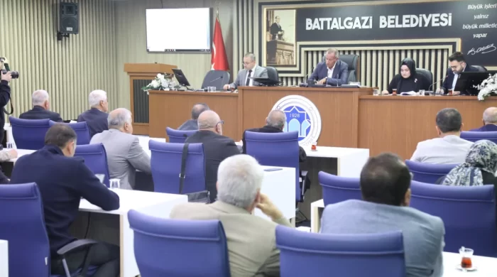 Battalgazi Belediye Meclisi’nde 9 gündem maddesi görüşüldü
