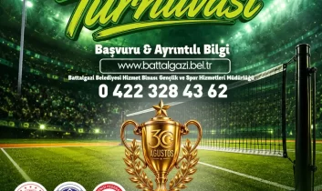 Battalgazi Belediyesi’nden gençlere ödüllü turnuva