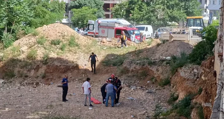 Battalgazi zabıtasından inşaat firmasına cezai işlem