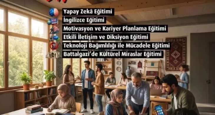 Battalgazi’de Kültür Akademi başvuruları başladı
