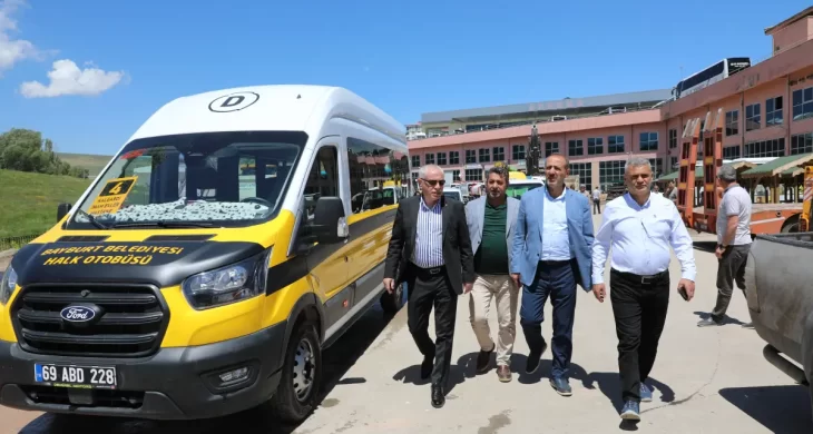 Bayburt Belediyesi araç filosunu güçlendirmeye devam ediyor