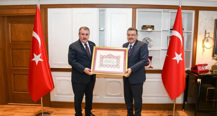 BBP Genel Başkanı Destici’den Başkan Genç’e ziyaret