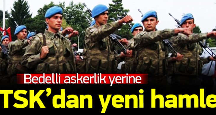 Bedelli çalışması yok, profesyonel askerlik var