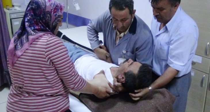 Belediye Başkanı Takla Attı