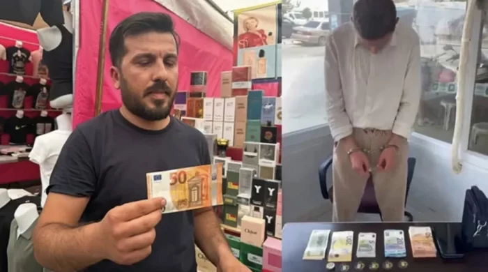 Antalya Belek’te sahte euro ve altın operasyonu