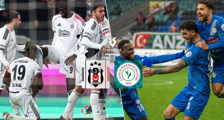 Beşiktaş, Çaykur Rizespor’u konuk ediyor: İşte muhtemel 11’ler