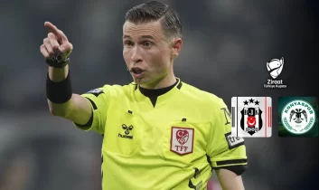 Beşiktaş-Konyaspor maçının hakemi belli oldu