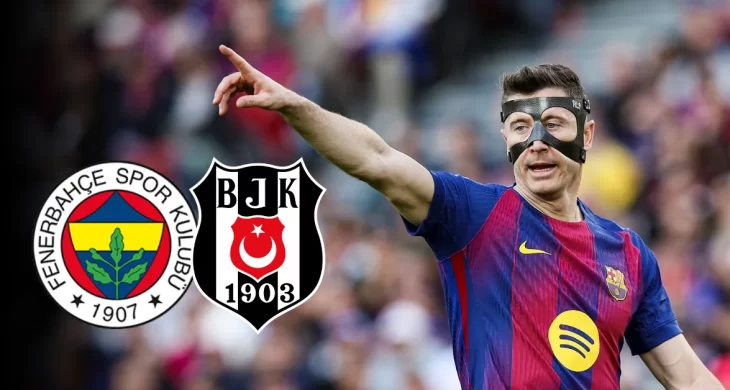 Beşiktaş ve Fenerbahçe Lewandowski için devrede
