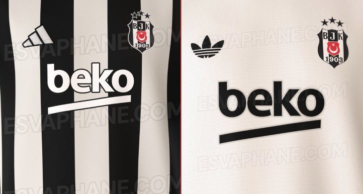 Beşiktaş’ın 2026-27 formaları sızdı: Retro detaylar dikkat çekiyor