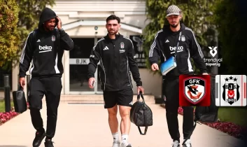 Beşiktaş’ın Gaziantep FK kadrosu belli oldu: 3 eksik