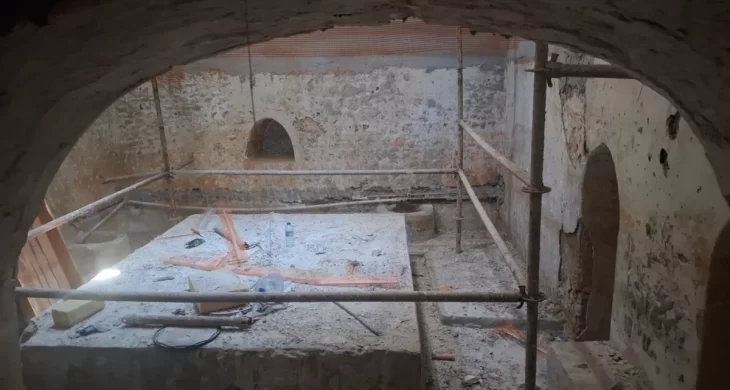 Beypazarı’nda tarihi Beyoğlu Hamamı yeniden hayat buluyor