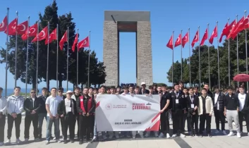 Beypazarı Gençlik ve Spor Müdürlüğü, Gençleri Çanakkale gazisine gönderdi