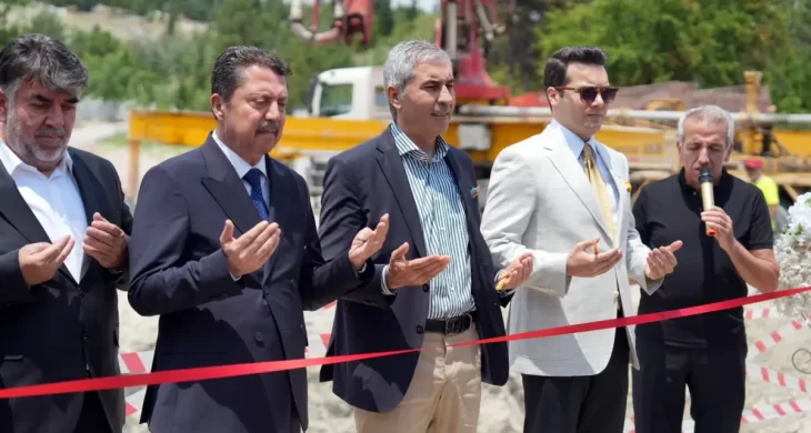 Beypazarı’nda Adliye lojmanları temeli atıldı