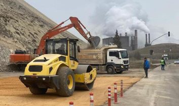 Çayırhan Kültür merkezine D 140 Karayolundan yan yol