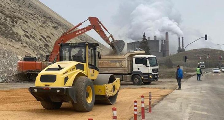 Çayırhan Kültür merkezine D 140 Karayolundan yan yol