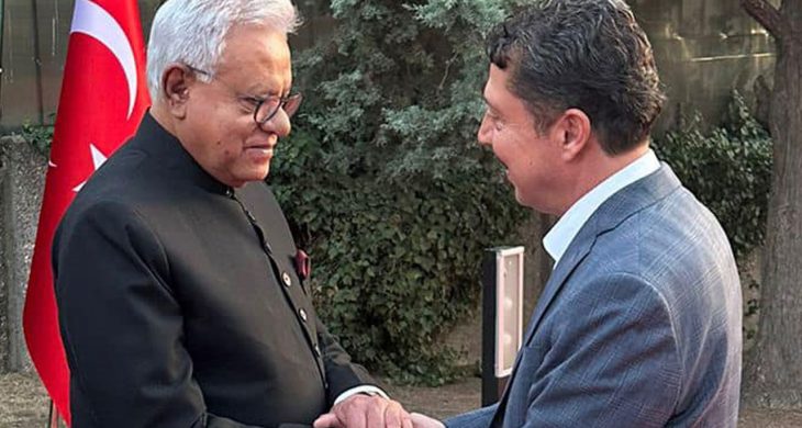 Belediye başkanından Pakistan büyükelçisine ziyaret