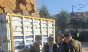 Beypazarı Orman İşletme Müdürlüğü’nden tomruk taşımacılığına mobil denetim