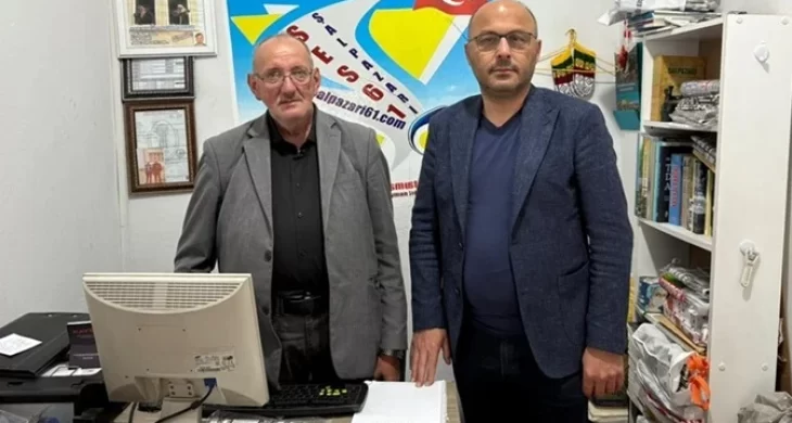 BHA Genel Müdürü Kaçar’dan Şalpazarı Temsilcisi Özcan’a ziyaret