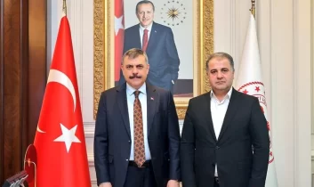 BHA yönetim kurulu üyesi Aksan’dan Bakan Çiftçi’ye ziyaret