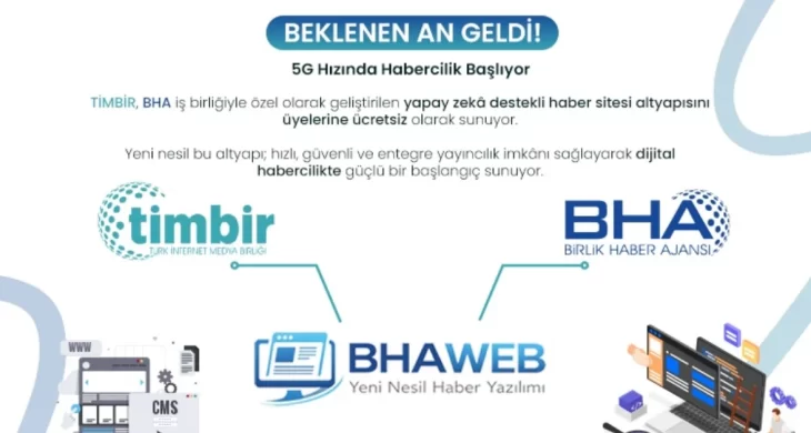 BHAWEB ile yapay zekâ destekli habercilik başlıyor