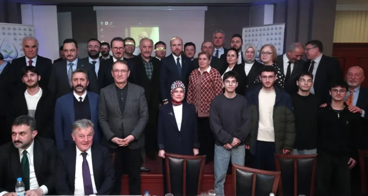 Bilal Erdoğan Ankara RİDEF heyeti ile buluştu;