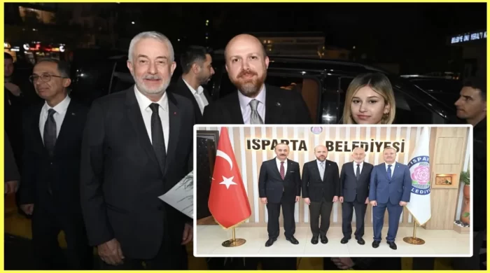 Bilal Erdoğan’dan Isparta belediyesi’ne ziyaret