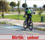 Üniversite Yoluna Bisiklet Yolu Çalışması Yapıldı
