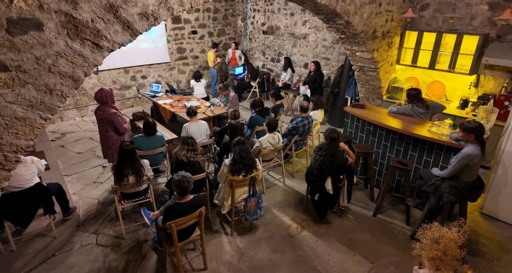 Avrupa Miras Gönüllüleri’nin ilk Türkiye projesi Mudurnu’da gerçekleştirildi