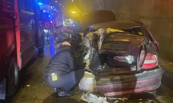 Bolu Dağı Tüneli’nde zincirleme kaza: 1’i çocuk 5 yaralı