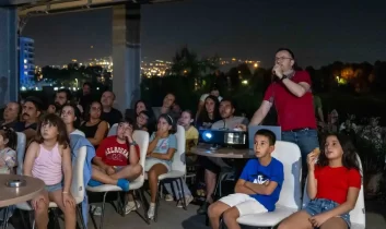 Bornova’da 8500 yıllık tarihin gölgesinde unutulmaz gökyüzü gözlemi