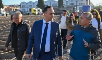 Bornova’da yağmur suyuyla tarımsal üretim başladı