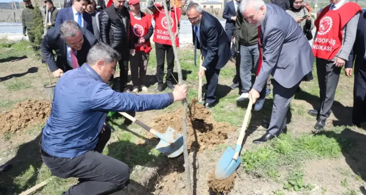 Bozkıra Nefes: AYBÜ’de 2200 fidan toprakla buluştu