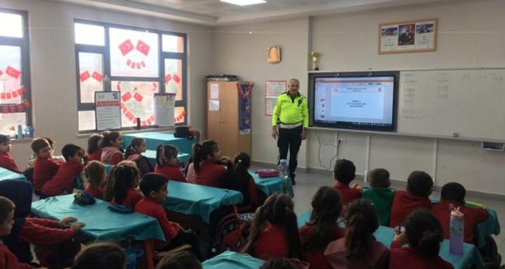 Burdur’da miniklere trafik güvenliği eğitimi