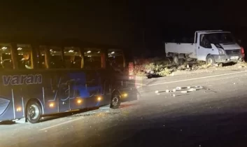 Burdur’da gece yarısı yürekler ağza geldi: Yolculuk sırasında korku dolu anlar