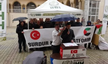 Burdur’da İsrail protestosu: “Bu Saldırı İnsanlığa Yapıldı”