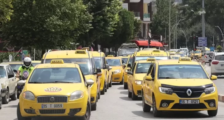 Burdur’da Taksi fiyatlarına zam