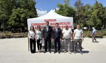 Burdur’da Uzlaştırma Haftası’nda vatandaşlar bilgilendirildi