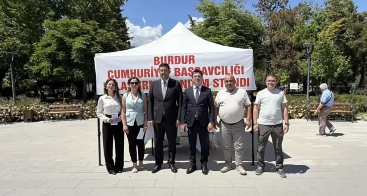 Burdur’da Uzlaştırma Haftası’nda vatandaşlar bilgilendirildi