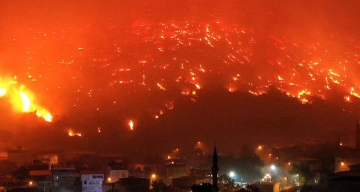 Türkiye dört bir yanında çıkan yangınlarla mücadele ediyor: Havadan ve karadan müdahale sürüyor