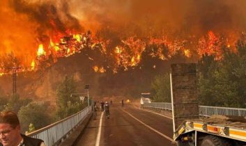Bursa’daki orman yangını yeniden alevlendi: 1 itfaiyeci hayatını kaybetti