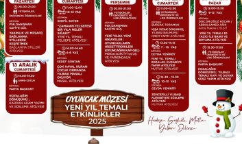 Kdz Ereğli’de Oyuncak Müzesi Yeni Yıl Temalı Etkinlikler
