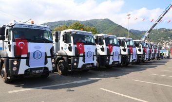 Büyükşehir Belediyesinin araç filosu her geçen gün güçleniyor.