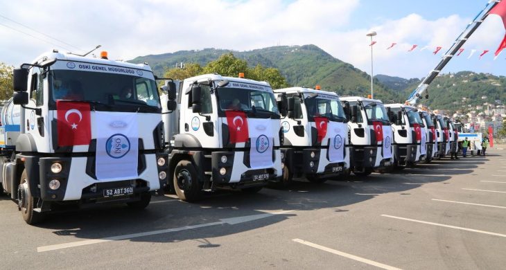 Büyükşehir Belediyesinin araç filosu her geçen gün güçleniyor.