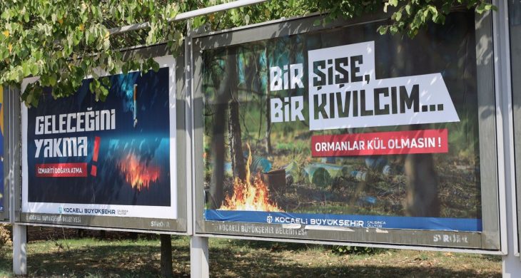 Kocaeli Büyükşehir orman yangınlarına  karşı farkındalığı artırıyor