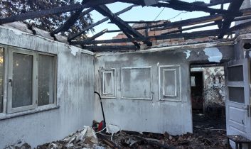 Kocaeli Büyükşehir’den evi yanan vatandaşa yardım eli