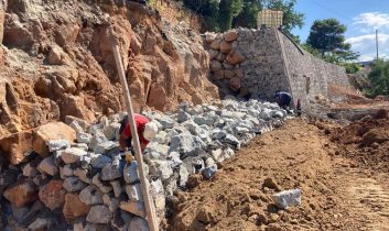 Ordu’da heyelanın tehdit ettiği güzergah korumaya alınıyor