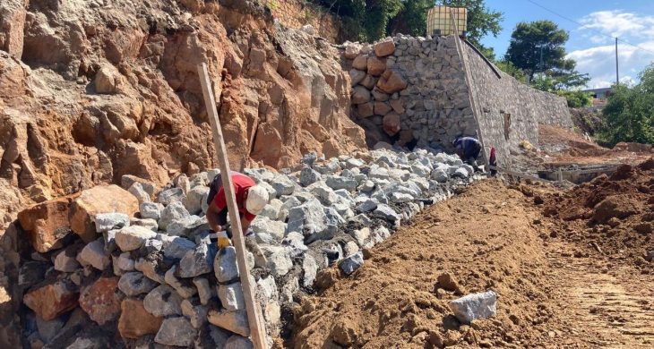Ordu’da heyelanın tehdit ettiği güzergah korumaya alınıyor