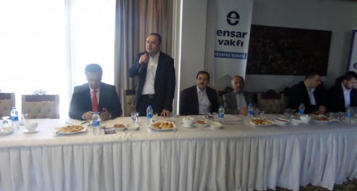 Ensar Vakfı Bölge Toplantısı Yapıldı