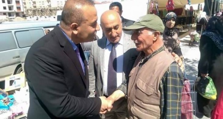 “Esnaf kardeşlerim endişeniz olmasın bizim yolumuz HAK yoludur”