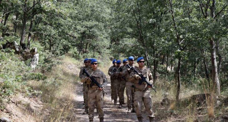 Hasan Dağı’nda Komandolar nöbette!